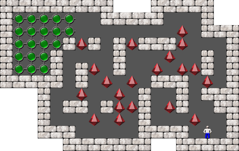 Sokoban Original Extra Sharpen level 8